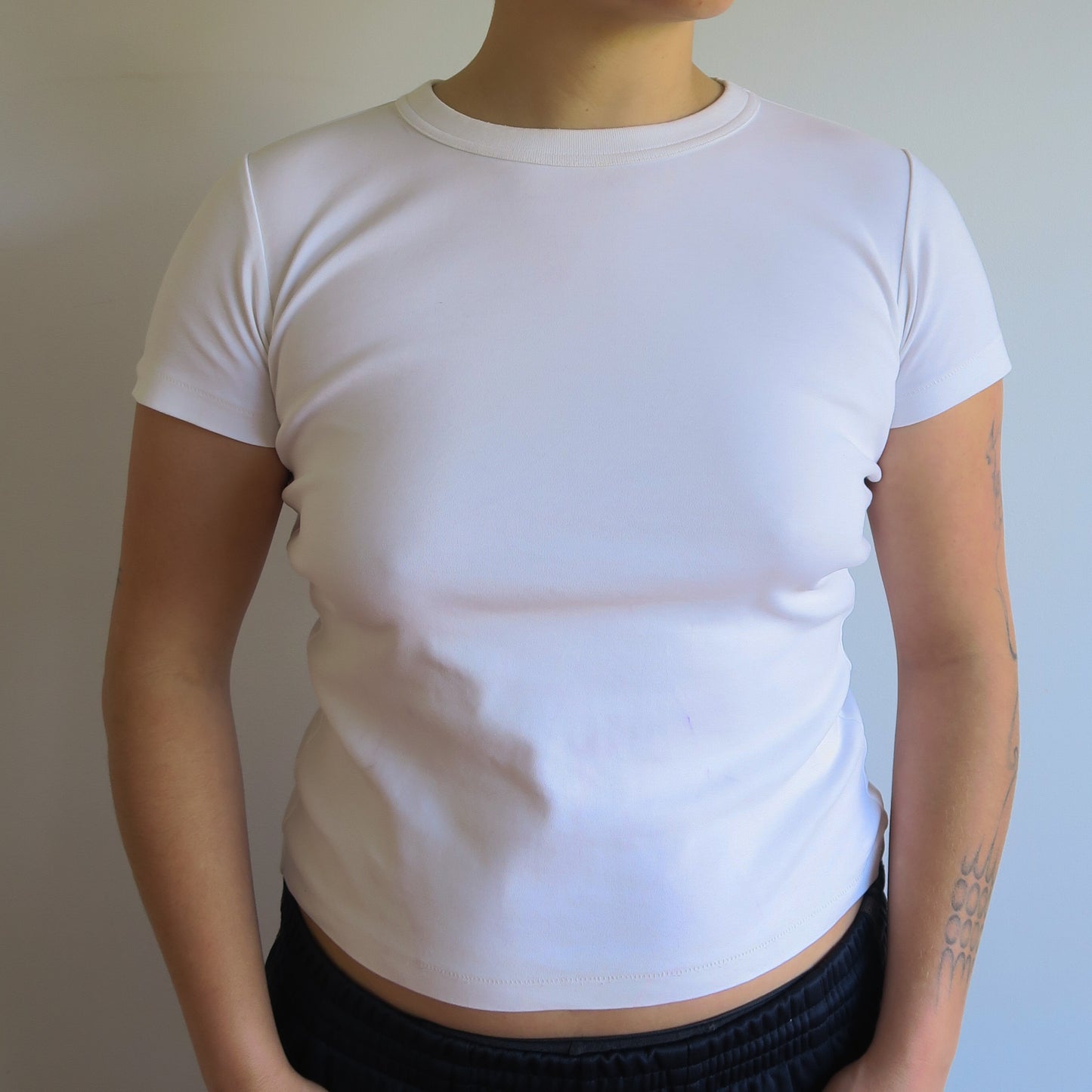 Baby Pivot Tee - White