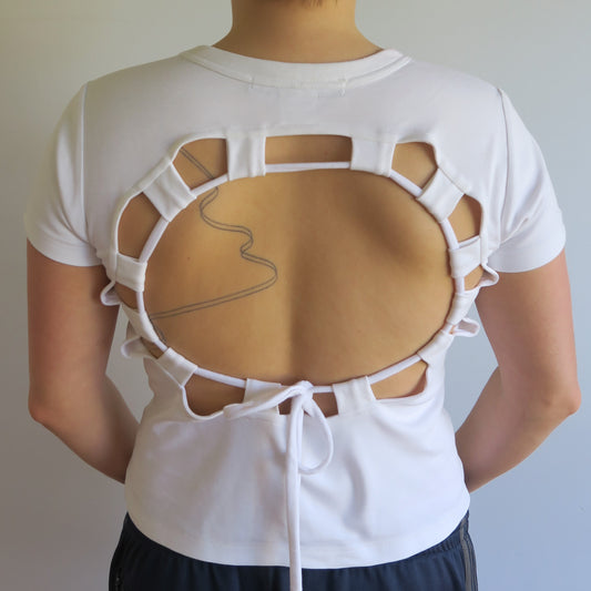 Baby Pivot Tee - White